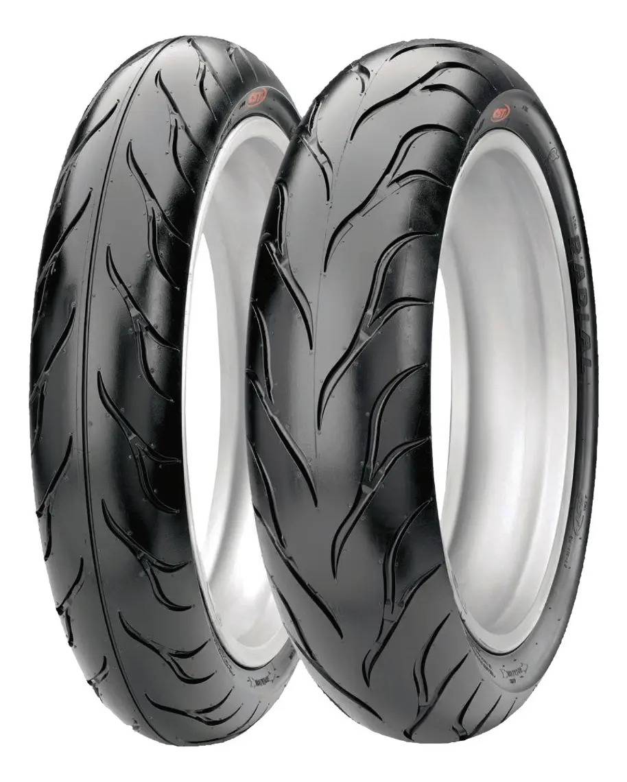 Combo Llantas 100/80/17 Y 130/70/17 Radial Fz Gixxer Pulsar